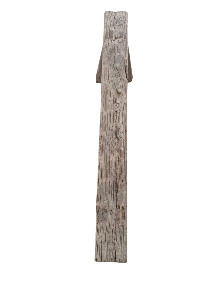 Oude houten bank 
