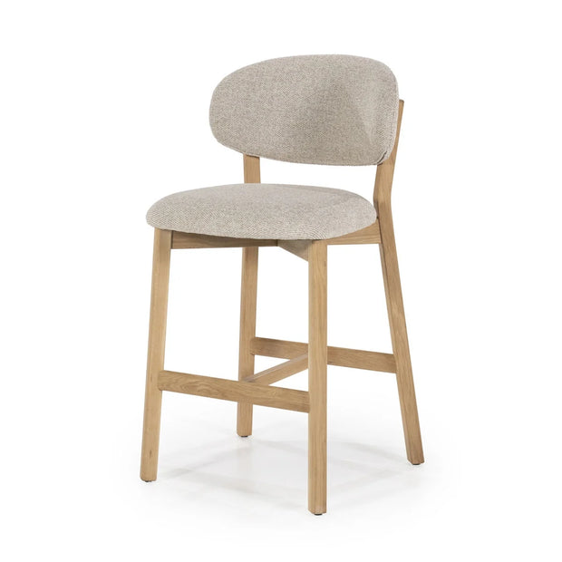 Barstoel Mikky naturel - taupe