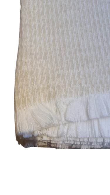 Merino plaid beige - 140 x 180 cm