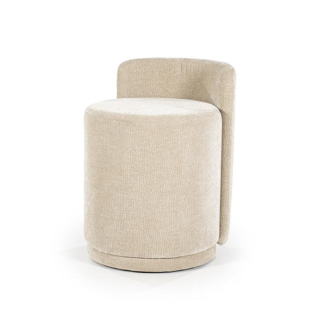 Marque - Taupe - Poef