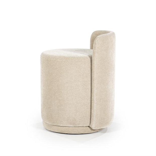 Marque - Taupe - Poef