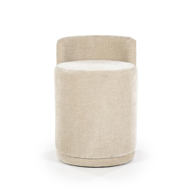 Marque - Taupe - Poef