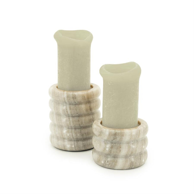 Paloma - Marmer - Set van 2