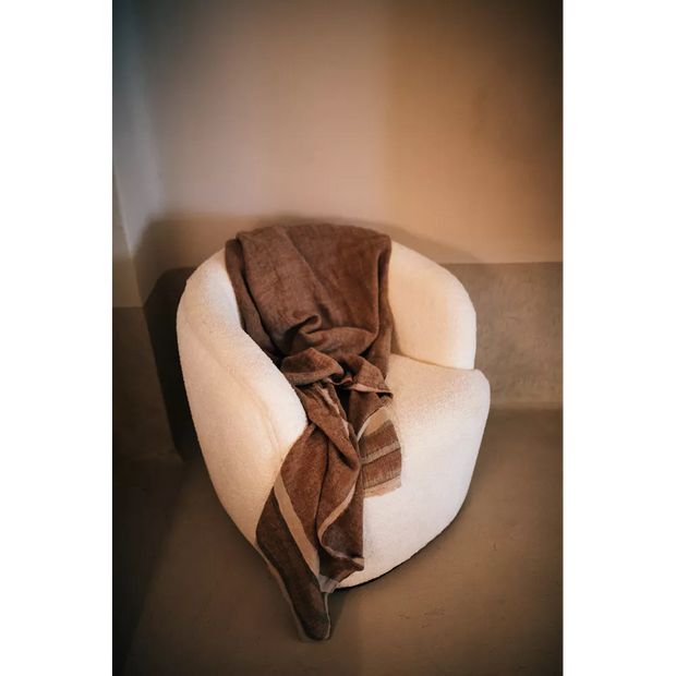 Brunello plaid bruin - 130 x 170 cm