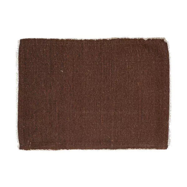 Frivole placemat - Bruin