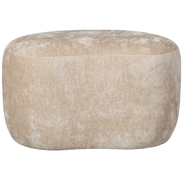 Organische poef - naturel