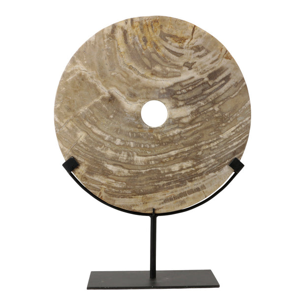 Versteend hout - Donut L 42 cm