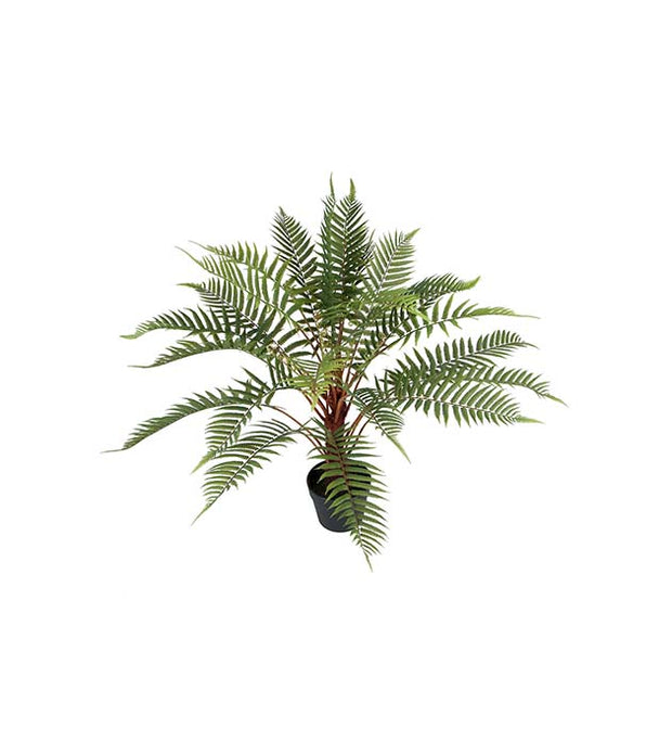 Ormbunke kunstplant - 34 cm