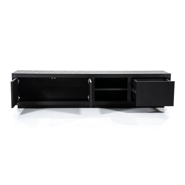 TV meubel Helsinki 200 cm - zwart