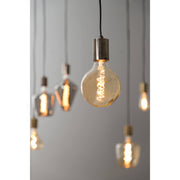 Ledlamp Amber E27 - 12,5 x 17,5 cm