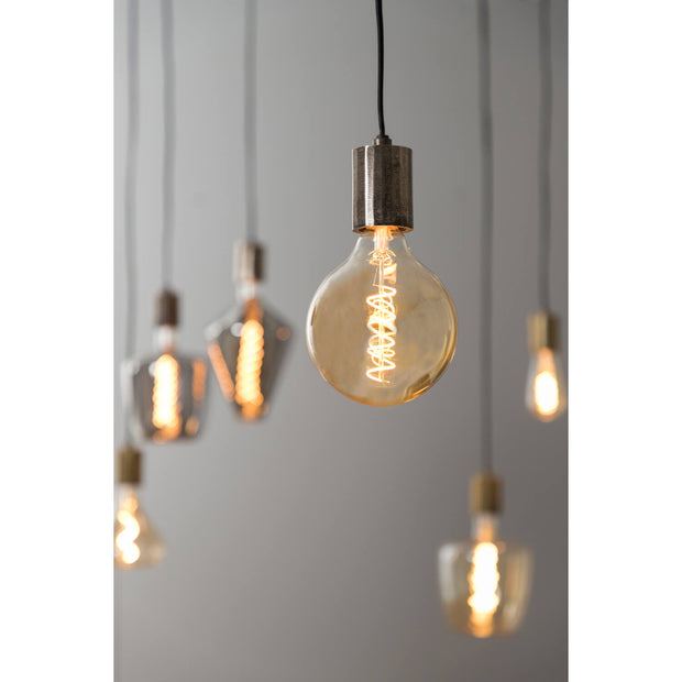 Ledlamp Amber E27 - 12,5 x 17,5 cm