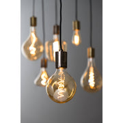 Ledlamp Amber E27 - 12,5 x 17,5 cm