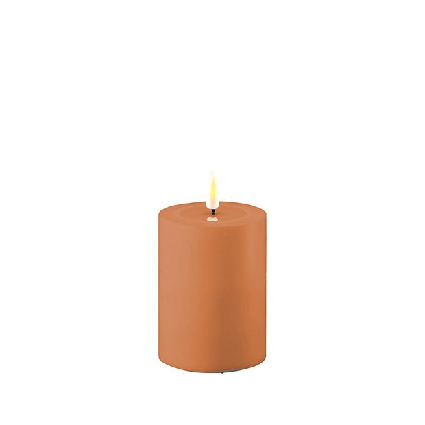 Outdoor ledkaars - Caramel 7.5 x 10 cm