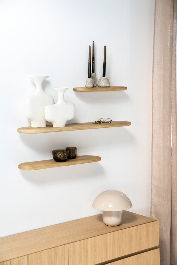 Tre 1 - wandplank naturel