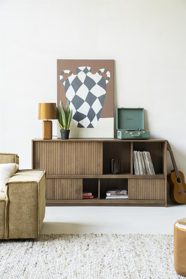 Dressoir Milo 180 cm - bruin