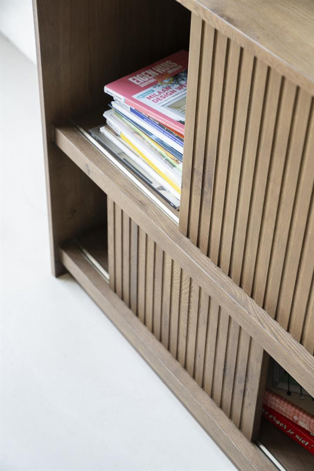 Dressoir Milo 180 cm - bruin