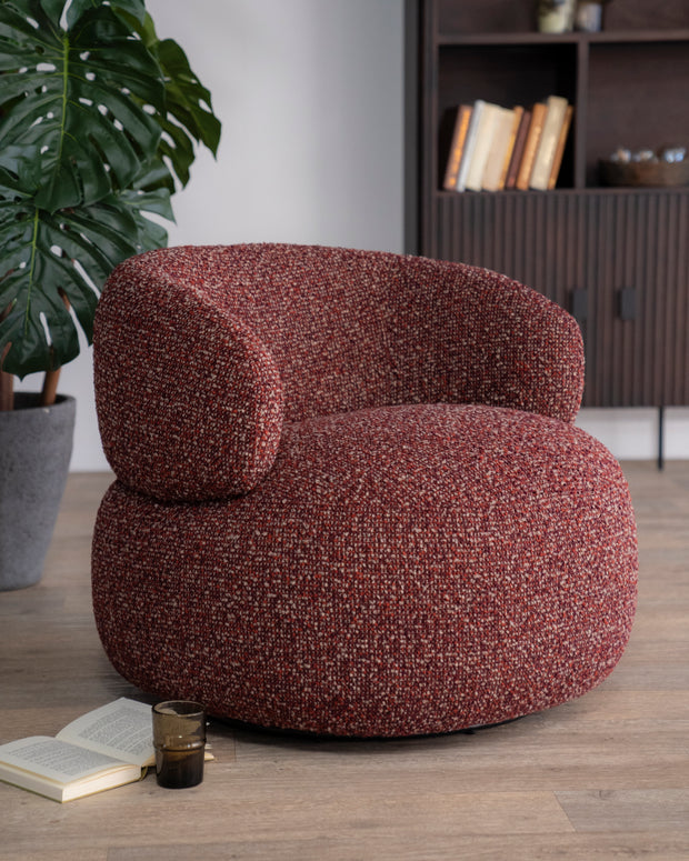 Fauteuil Maeve - terracotta