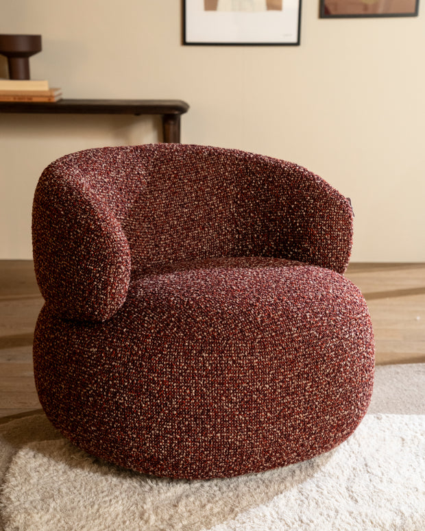 Fauteuil Maeve - terracotta