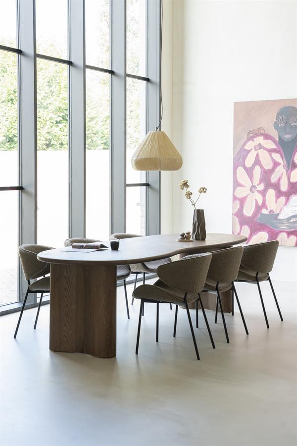 Eettafel Josh bruin - 250cm