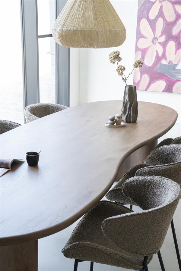 Eettafel Josh bruin - 300cm