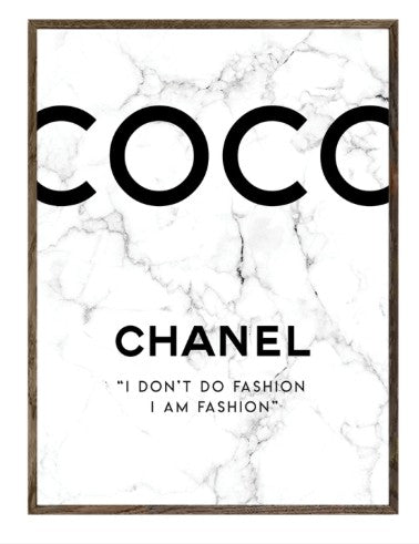 Kader Coco Chanel - 42 x 52 cm
