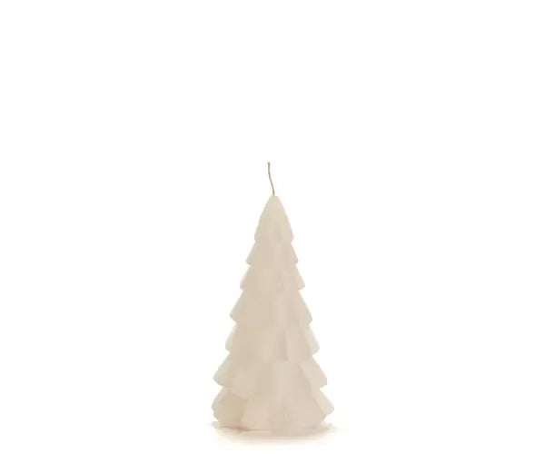 Kerstboomkaars vanilla - 12 cm