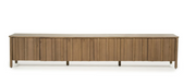 TV meubel Jake 6 drs. - bruin
