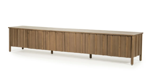 TV meubel Jake 6 drs. - bruin