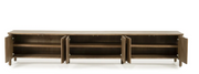TV meubel Jake 6 drs. - bruin