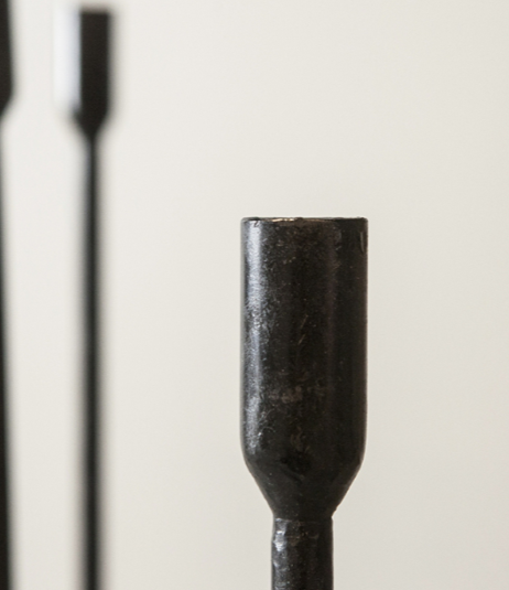 Vloerkandelaar smeedijzer - M