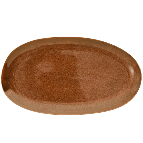 Dinerbord ovaal - stoneware - Cinnamon