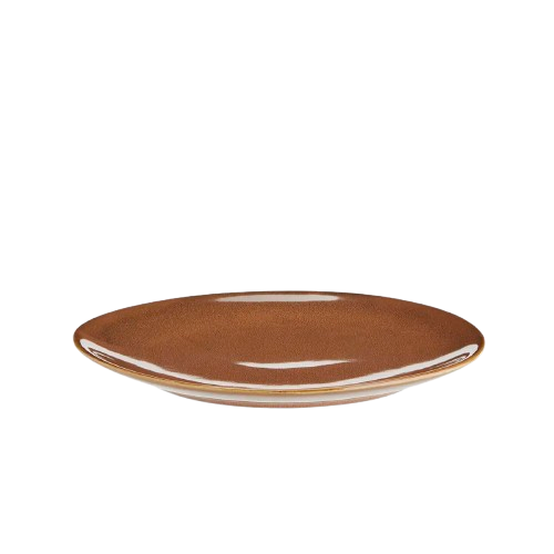 ontbijtbord  - stoneware - Cinnamon