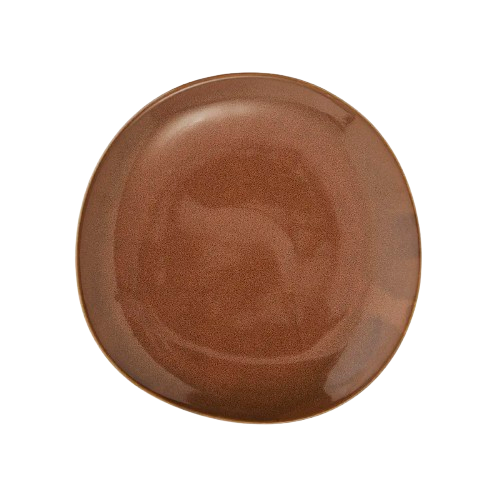ontbijtbord  - stoneware - Cinnamon