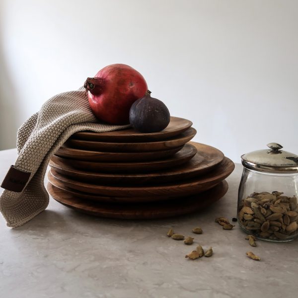 Bord teak - 20 cm