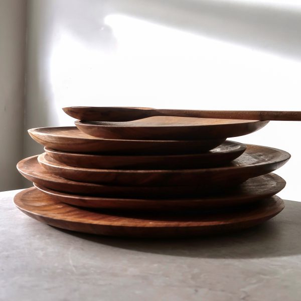 Bord teak - 20 cm