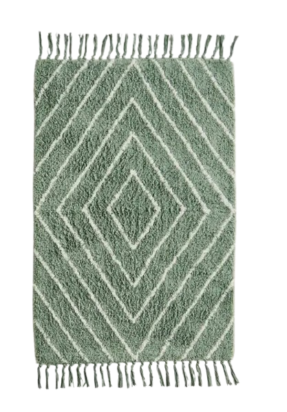 Bow tapijt groen - 60x90