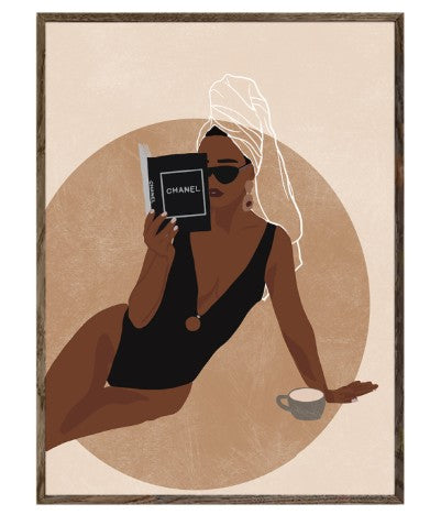 Kader Chanel - 42 x 52 cm