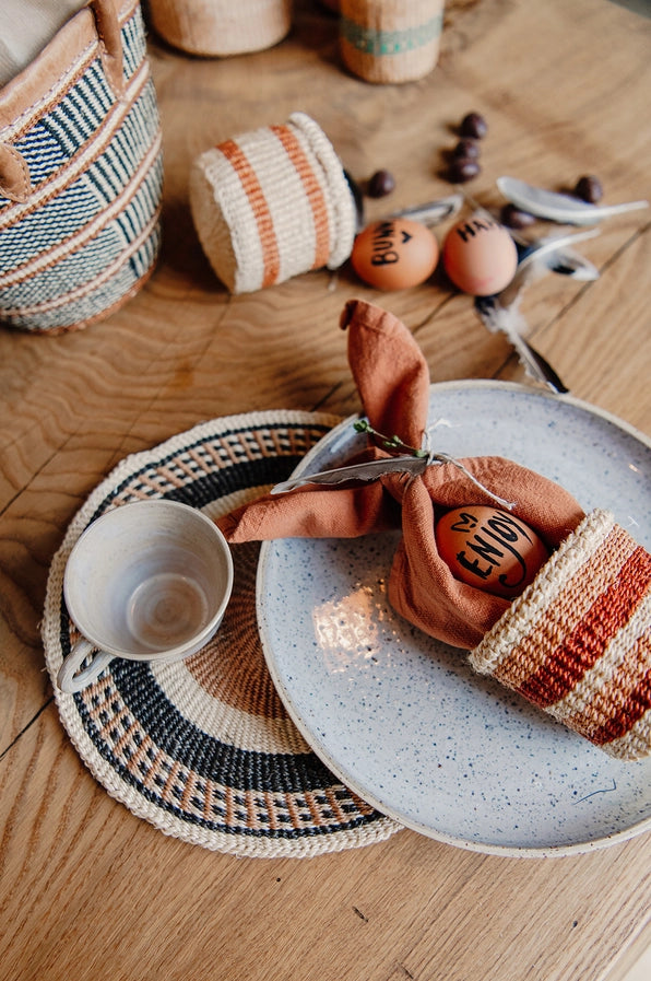 Sisal basket XXS - practical weave
