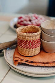 Sisal basket XXS - practical weave