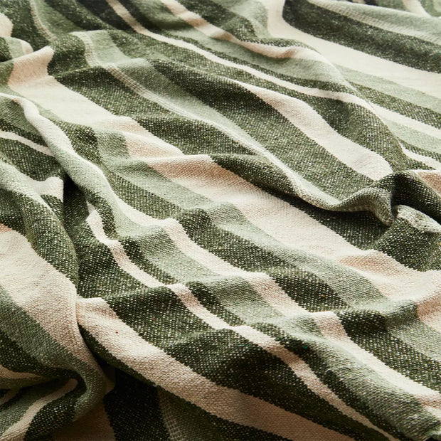 Katoenen plaid - groen