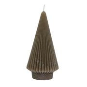 Kaars Tree stripe taupe - L