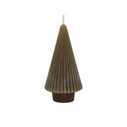Kaars Tree stripe taupe - S