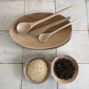 Houten lepel - walnoot 17 cm