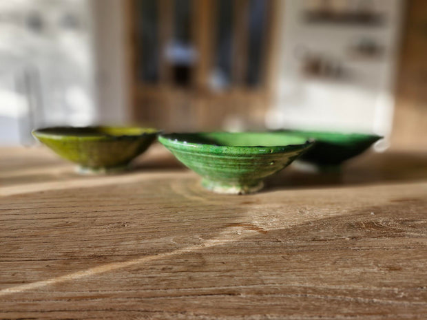 Tamegroute  - Bowl M - Groen