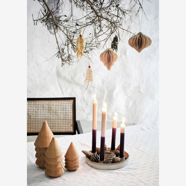 Katoenen draad bomen - Set van 3