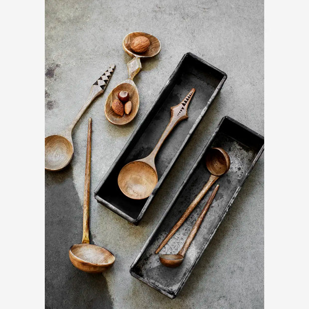 Set/2 houten lepels - carve