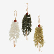 Katoenen draad bomen - Set van 3