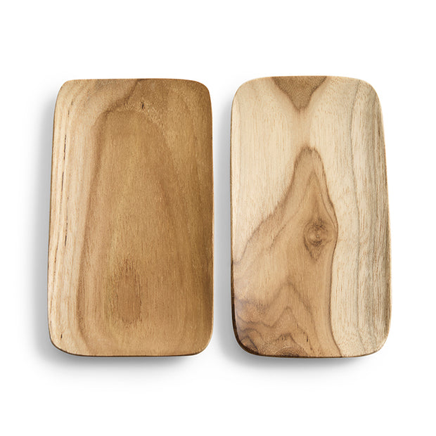Houten schaaltje - Teak S