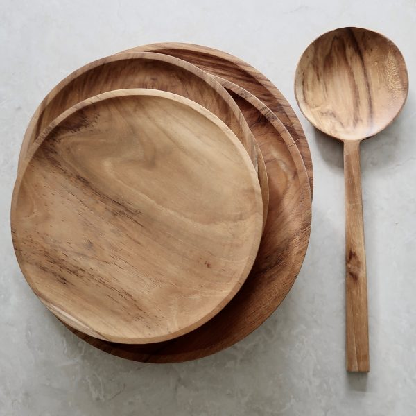 Bord teak - 20 cm