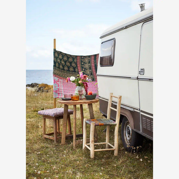 Houten kruk - recycled